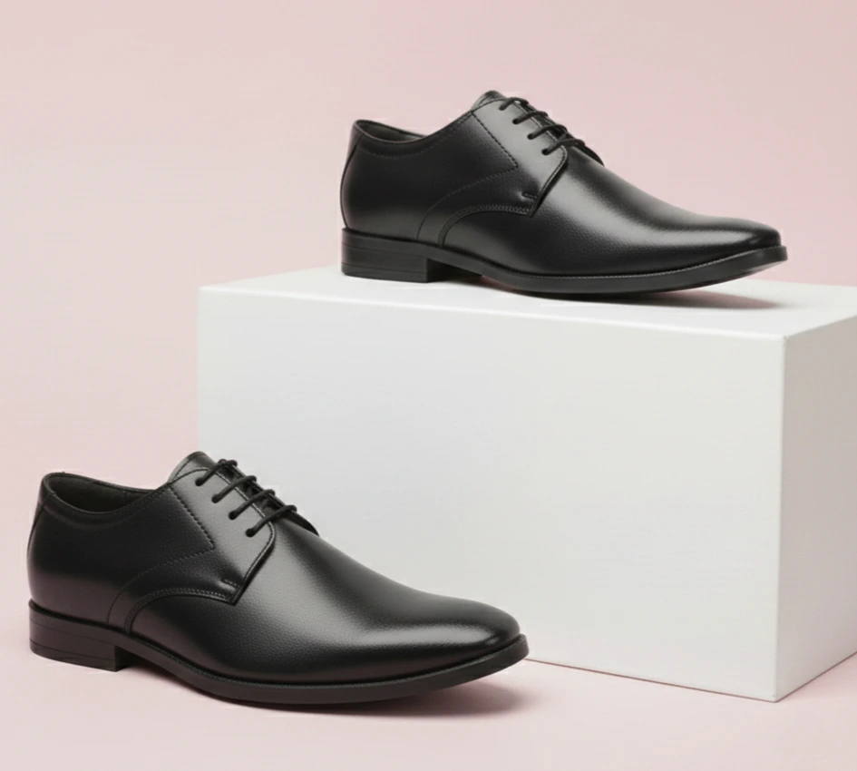 Basic Black Formal Shoes (UK6)